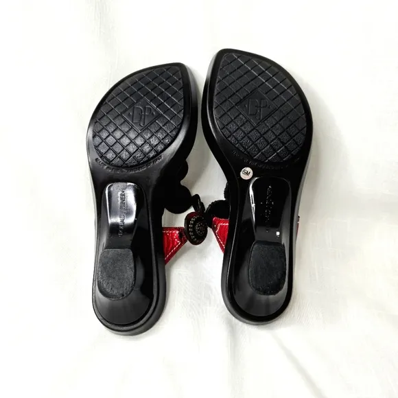 Donald Pliner sandals.  Brown/red size 6.5