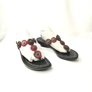 Donald Pliner sandals.  Brown/red size 6.5