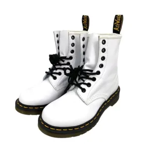 Dr. Doc Martens Boots 1460 SMOOTH LEATHER LACE UP BOOTS combat 8 eyes size US 6