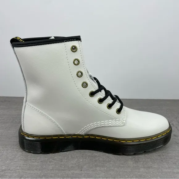 Dr. Doc Martens Zavala Combat Leather Boots