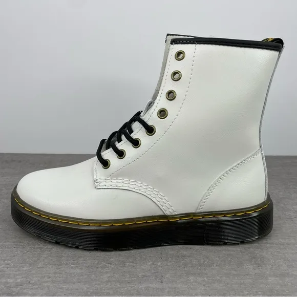 Dr. Doc Martens Zavala Combat Leather Boots