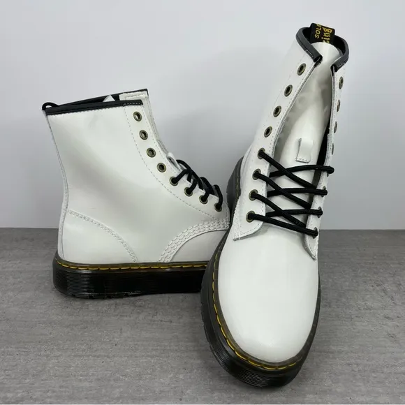 Dr. Doc Martens Zavala Combat Leather Boots