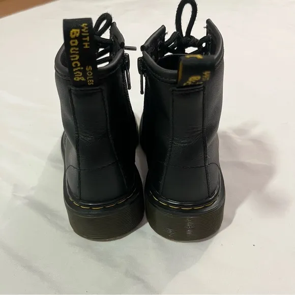 Dr. Martens 1460 Boots Combat Kids Doc Martens Zip Up Lace up Unisex Size 12