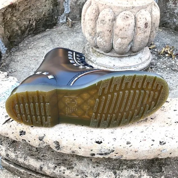 Dr. Martens 1460 Stud Black Boots.