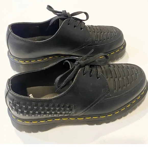 DR. MARTENS 1461 Bex Woven Oxfords Creepers