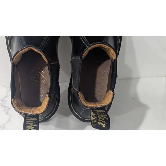 Dr Martens 2976 Chelsea Boots Womens US 6 Made in England Distressed Grunge