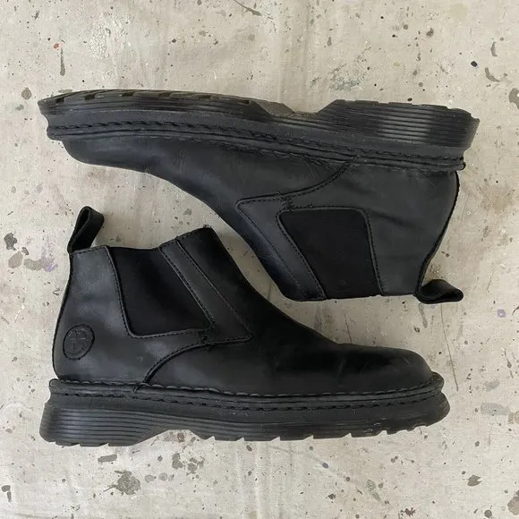 Dr. Martens 2976 MONO SMOOTH LEATHER CHELSEA BOOTS Men’s Size 7