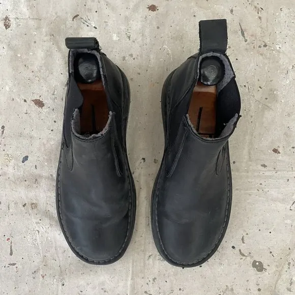 Dr. Martens 2976 MONO SMOOTH LEATHER CHELSEA BOOTS Men’s Size 7