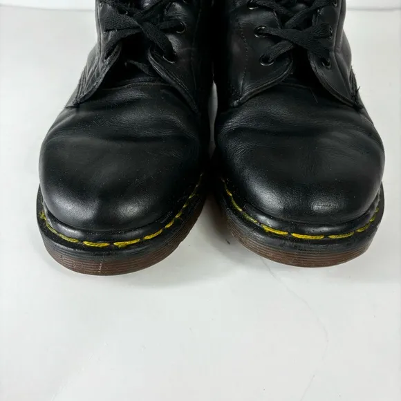 Dr. Martens 939 Combat Boots Men’s 10 Black Leather Vintage Made In England
