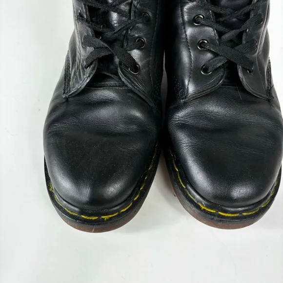 Dr. Martens 939 Combat Boots Men’s 10 Black Leather Vintage Made In England