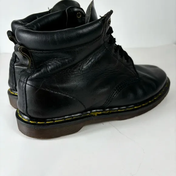 Dr. Martens 939 Combat Boots Men’s 10 Black Leather Vintage Made In England