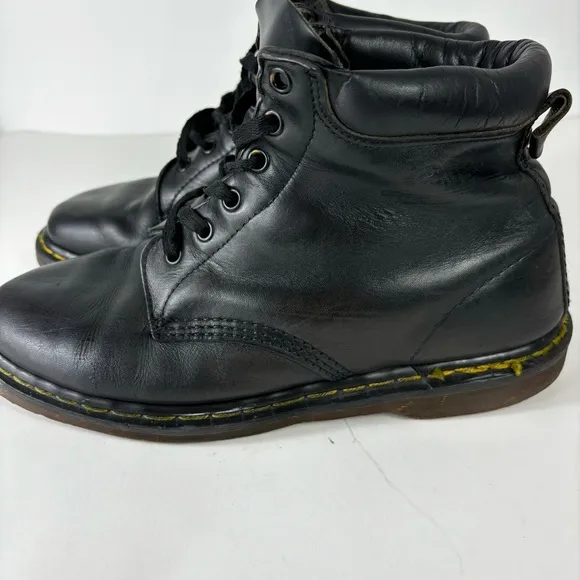 Dr. Martens 939 Combat Boots Men’s 10 Black Leather Vintage Made In England