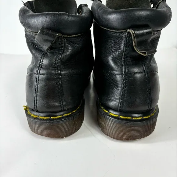Dr. Martens 939 Combat Boots Men’s 10 Black Leather Vintage Made In England