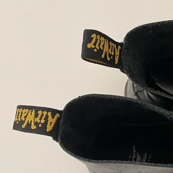 Dr. Martens Audrick 8 Eye Combat Boots Womens Sz 9 AirWare Grunge Punk Platform
