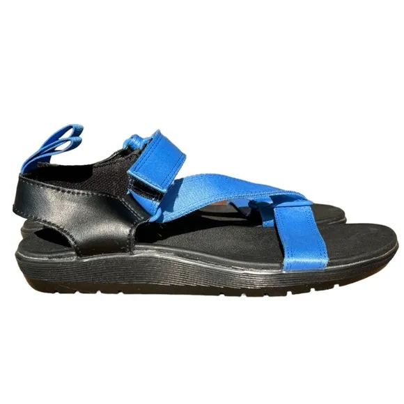 Dr. Martens Balfour Women’s Z-Strap Black/BlueAir Wair cushioned sole Sandals