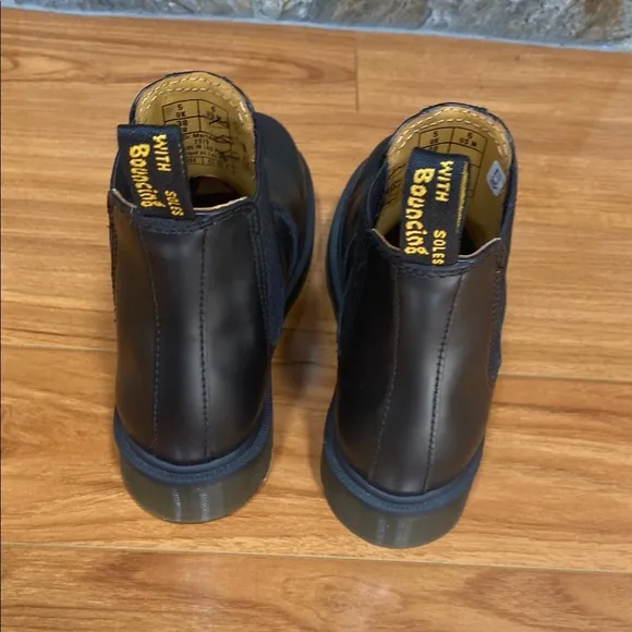 Dr. Martens Black Chelsea Boots with Air-Cushioned Sole