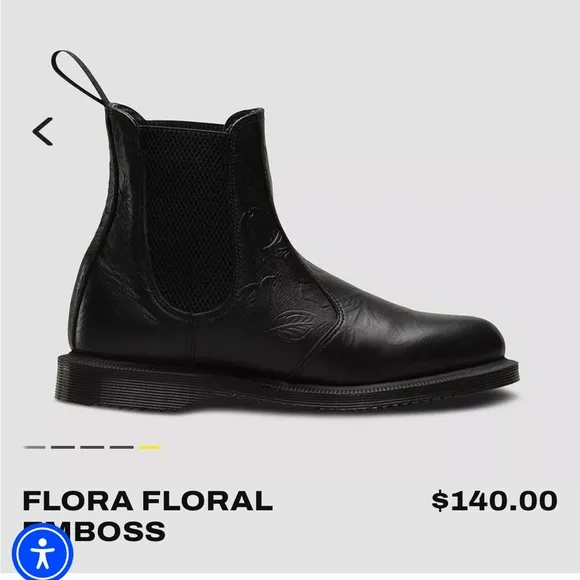 Dr. Martens Black Leather Chelsea Boots