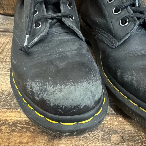 Dr. Martens Boots Air Wair 11822 Mens 6 US 5 UK Doc Black Noir Combat Punk