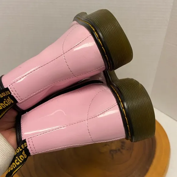 Dr. Martens Bouncing Souls Pink DOCs Combat Boots