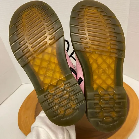 Dr. Martens Bouncing Souls Pink DOCs Combat Boots