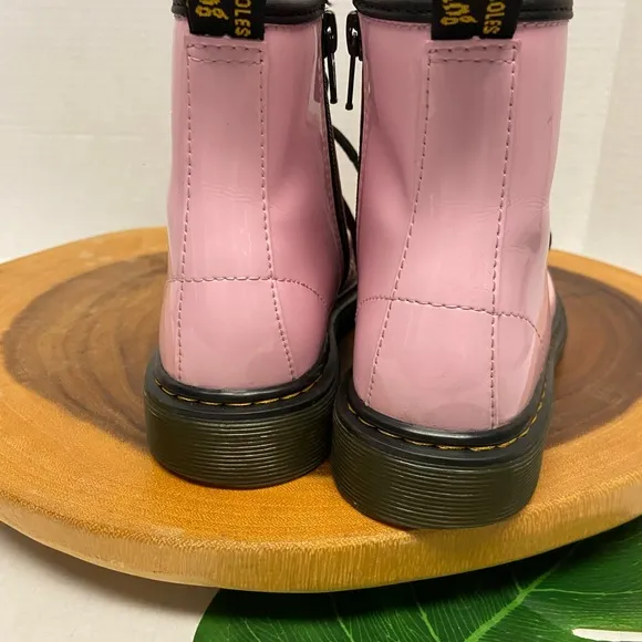 Dr. Martens Bouncing Souls Pink DOCs Combat Boots