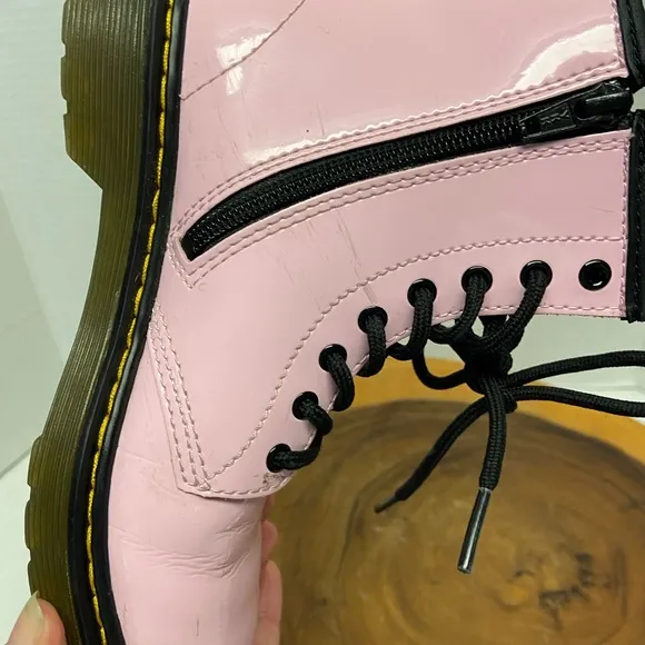 Dr. Martens Bouncing Souls Pink DOCs Combat Boots