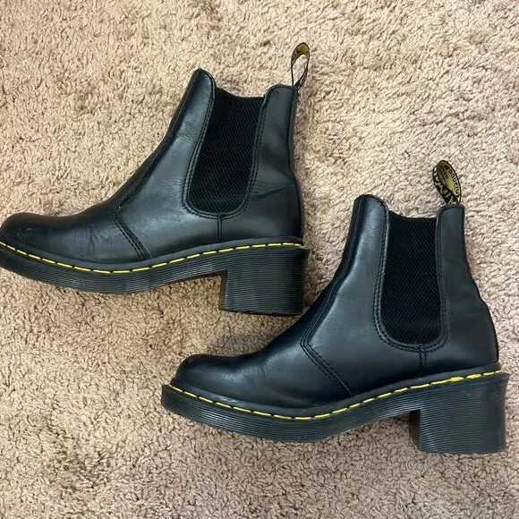 Dr Martens Cadence Women’s Leather Heeled Chelsea Boots