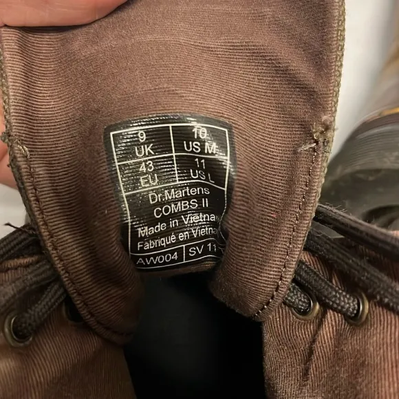 Dr Martens Combs 2 Combat Boots