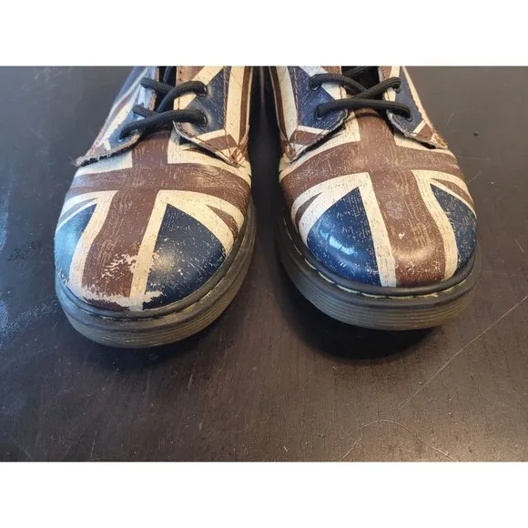 Dr. Martens DELANEY Union Jack Airwair Boots US Women's 5 Mens 4 Youth 3.5Y