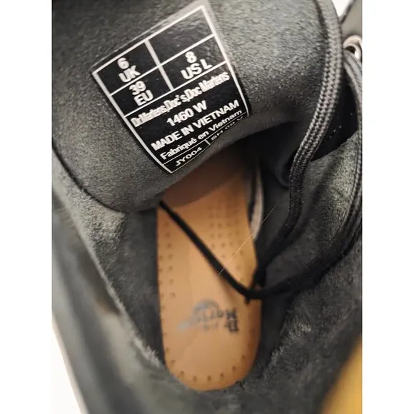 Dr Martens Doc Marten Vegan Combat Boots Womens 8