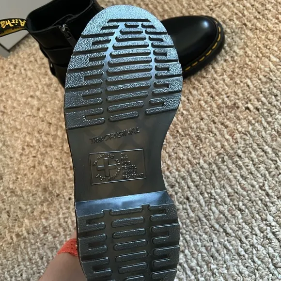 Dr. Martens Jaimes Leather Harness Chelsea Boots