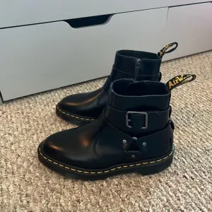 Dr. Martens Jaimes Leather Harness Chelsea Boots