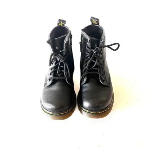 Dr. Martens Kids 1460 Black Patent Leather Boots
