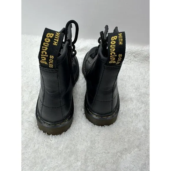 Dr. Martens Kids 1460 Softy T Boots Size 2black tie zip