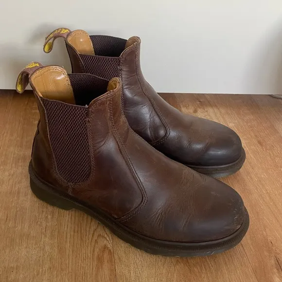 Dr. Martens Leather Chelsea Boots