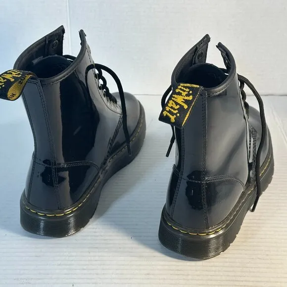 Dr Martens New Shiny Black M-9 L-10
