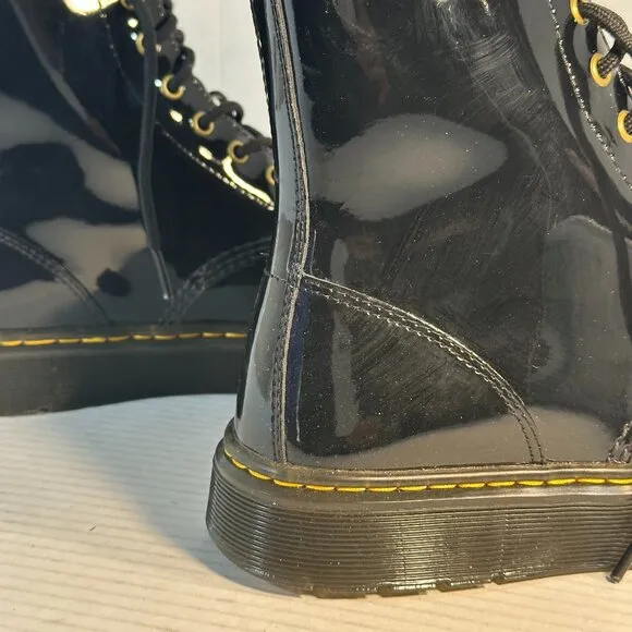 Dr Martens New Shiny Black M-9 L-10