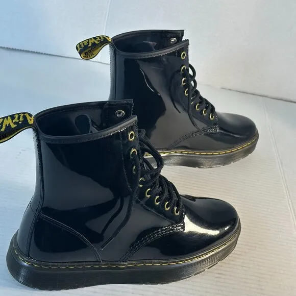 Dr Martens New Shiny Black M-9 L-10