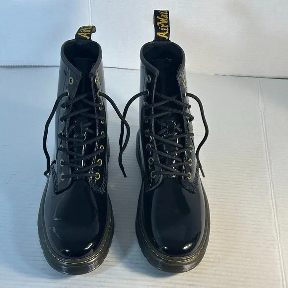 Dr Martens New Shiny Black M-9 L-10