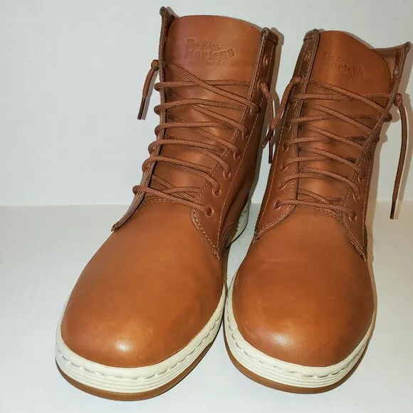 Dr. Martens Newton Soft Leather Combat Boots
