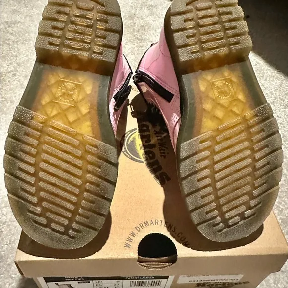 Dr. Martens Pink Combat Boots