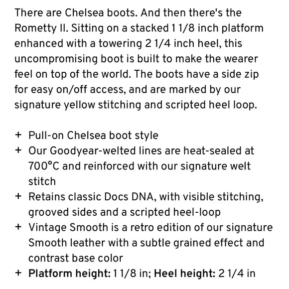 Dr. Martens Rometty II Chelsea Boot