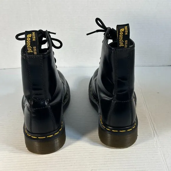 Dr. Martens Size  M-6 or L-7 Black Leather Boots