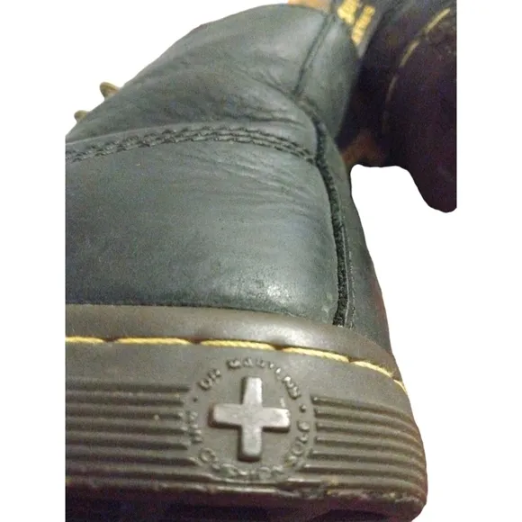 Dr. Marten's Tobias Air Wair Leather Unisex Combat Boot Grunge Streetwear 9 10