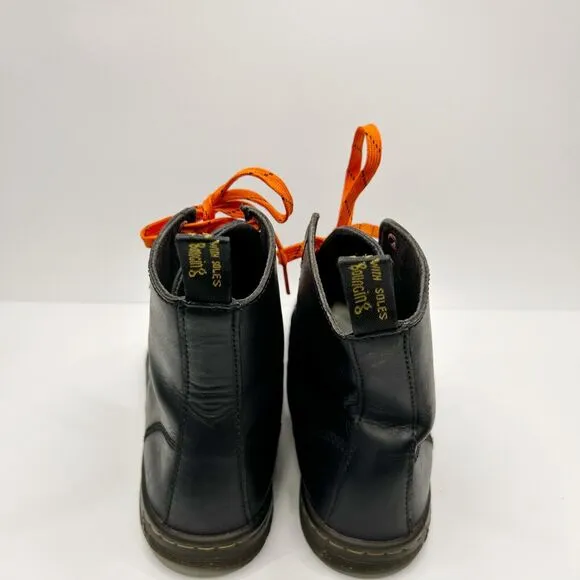 DR MARTENS Tobias Distressed Combat Boots Punk Grunge Goth Y2K Broken In Mens 9