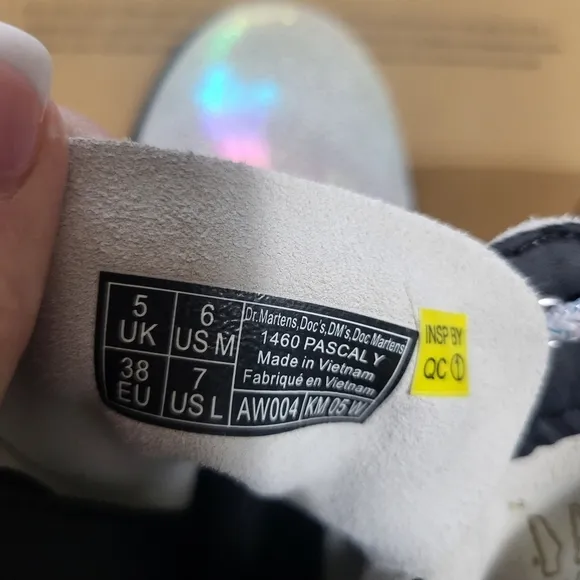 Dr. Martens Unisex Kids 1460 Pascal Y Rainbow Boots
