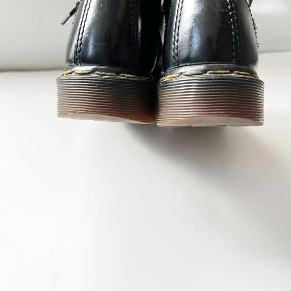 Dr. Martens Vintage 1990s Lace Up Combat Leather Boots