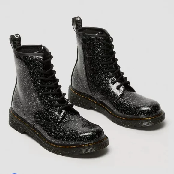 Dr. Martens Youth 1460 Cosmic Glitter Lace Up  Combat Boots