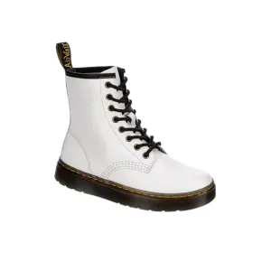 Dr. Martens Zavala Air‎ Wair White Leather Combat Boots Size 5M NWOT/NEW