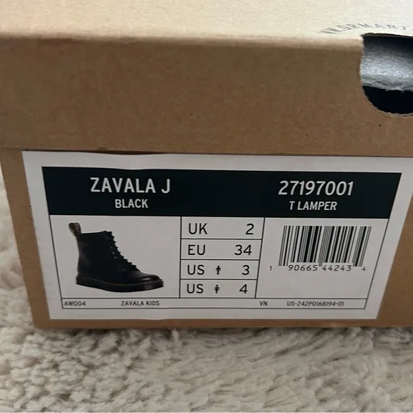 Dr Martens Zavala J Combat Boots 3
